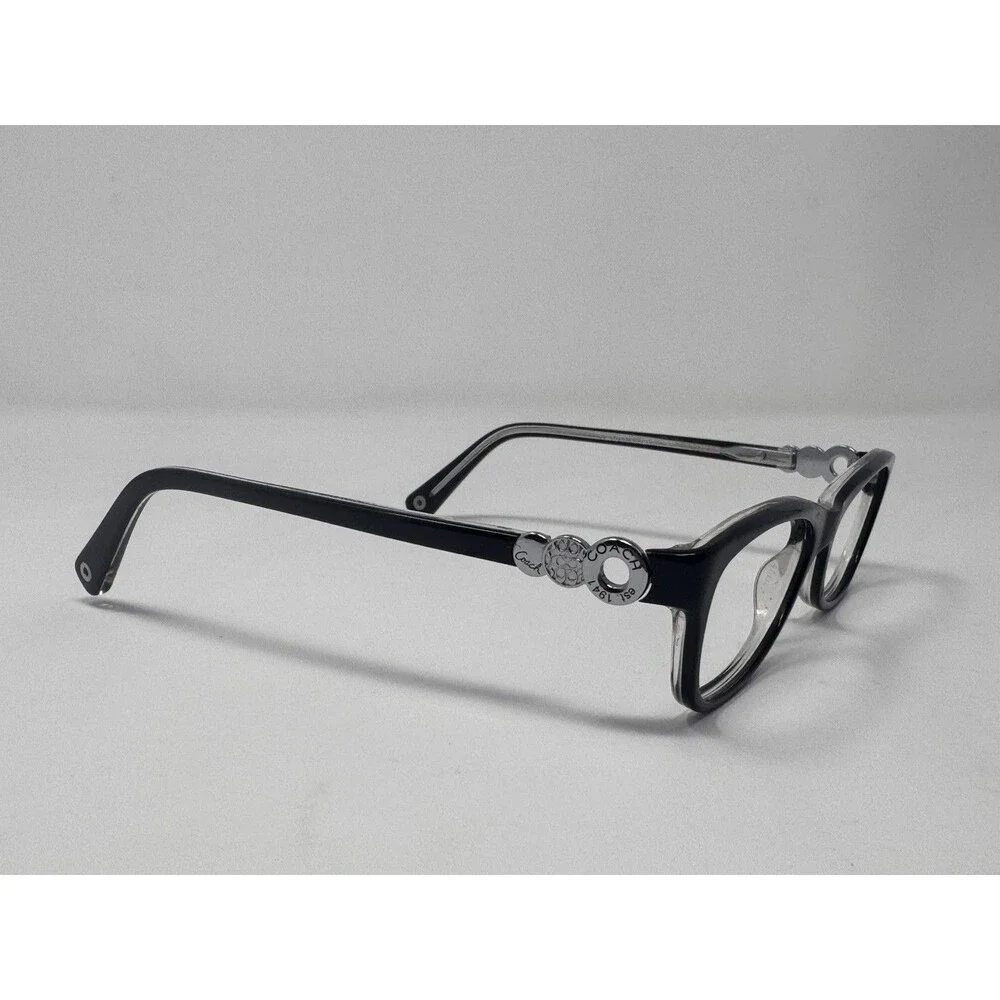 Coach Eyeglass Frames HC6014T Elise 48-15-135 Black/Crystal 5048